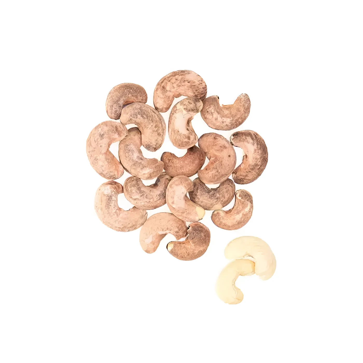 CASHEWS WITH SKIN SALTED